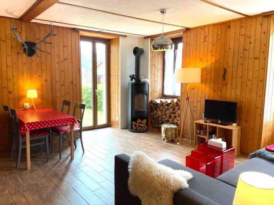 Charmant 2,5 Pieces Avec Jardin A 2 Pas Du Lac Champex-Lac Exterior foto